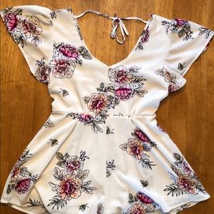 Floral Romper